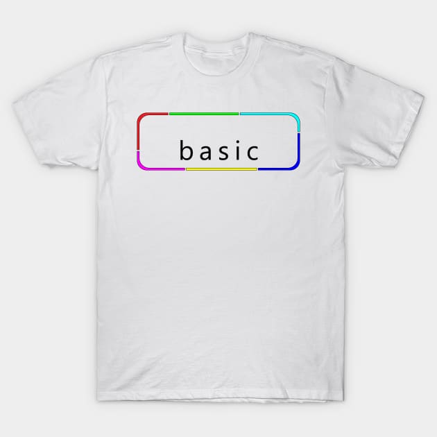 Basic T-shirt T-Shirt by ablnoozy